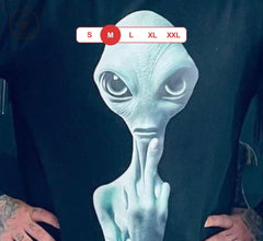 Alien Friendly Invasion | Μακρυμάνικη Μπλούζα Μαύρο, M