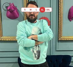 Alien Friendly Invasion | Μακρυμάνικη Μπλούζα Κυανό, XL