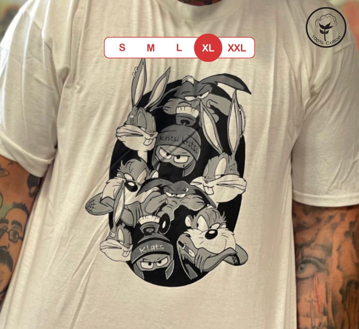 Cartoon Convergence - Looney Tunes Powerhouse | T-shirt Άσπρο, XL