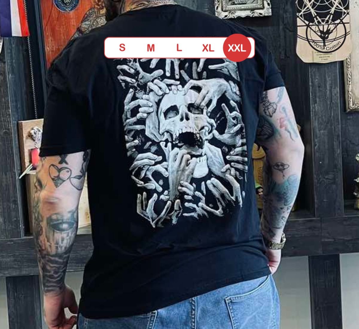 Caught in the Chaos - The Mind's Struggle | T-shirt 2XL