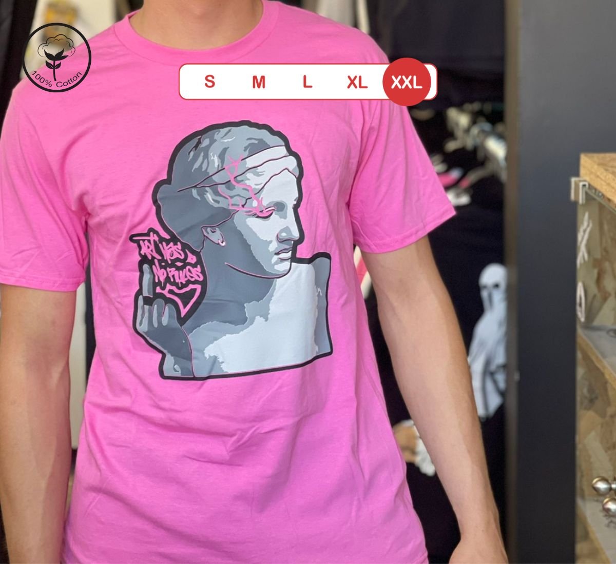 Fierce and Fearless Unleash Your Inner Statue | T-shirt 2XL