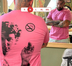 Forbidden Statue - No Smoking | T-shirt Ρόζ, M