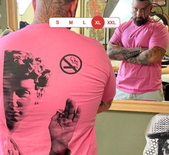 Forbidden Statue - No Smoking | T-shirt Ρόζ, XL