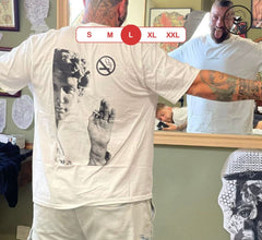 Forbidden Statue - No Smoking | T-shirt Άσπρο, L