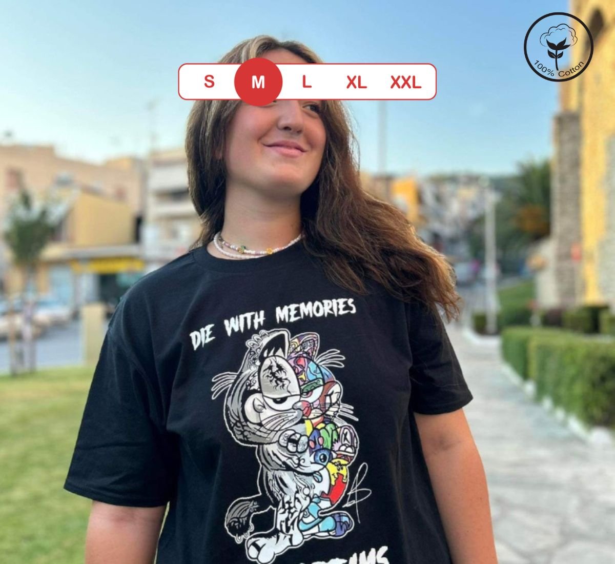 Garfield And The Lost Memories | T-shirt Μαύρο, M