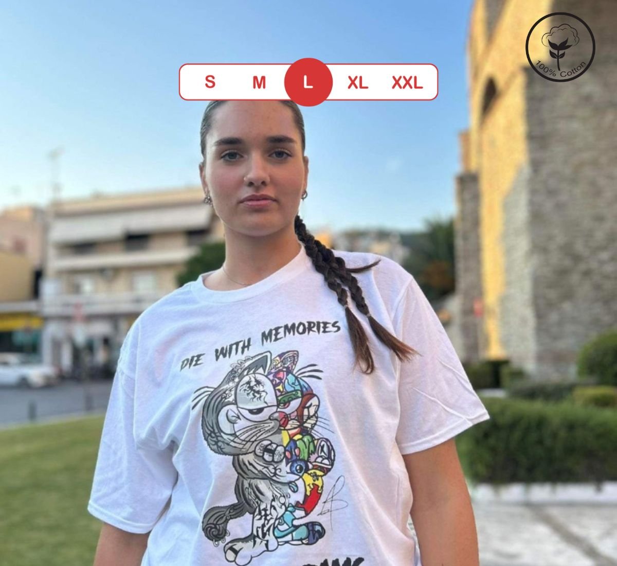 Garfield And The Lost Memories | T-shirt Άσπρο, L