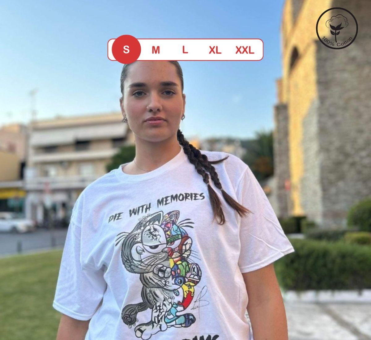 Garfield And The Lost Memories | T-shirt Άσπρο, S