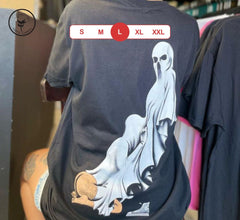 Ghost Chic - Where Fashion Meets the Paranormal Tee | T-shirt Μαύρο, L