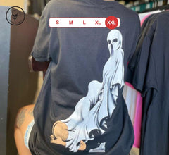 Ghost Chic - Where Fashion Meets the Paranormal Tee | T-shirt Μαύρο, 2XL