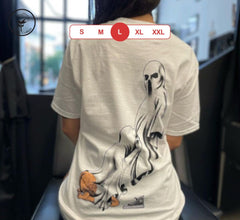 Ghost Chic - Where Fashion Meets the Paranormal Tee | T-shirt Άσπρο, L
