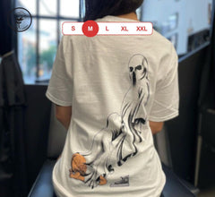 Ghost Chic - Where Fashion Meets the Paranormal Tee | T-shirt Άσπρο, M