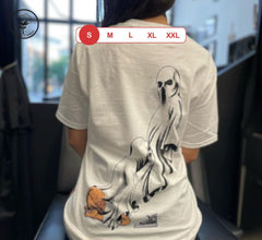 Ghost Chic - Where Fashion Meets the Paranormal Tee | T-shirt Άσπρο, S
