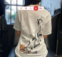 Ghost Chic - Where Fashion Meets the Paranormal Tee | T-shirt Άσπρο, XL