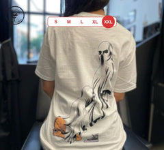 Ghost Chic - Where Fashion Meets the Paranormal Tee | T-shirt Άσπρο, 2XL