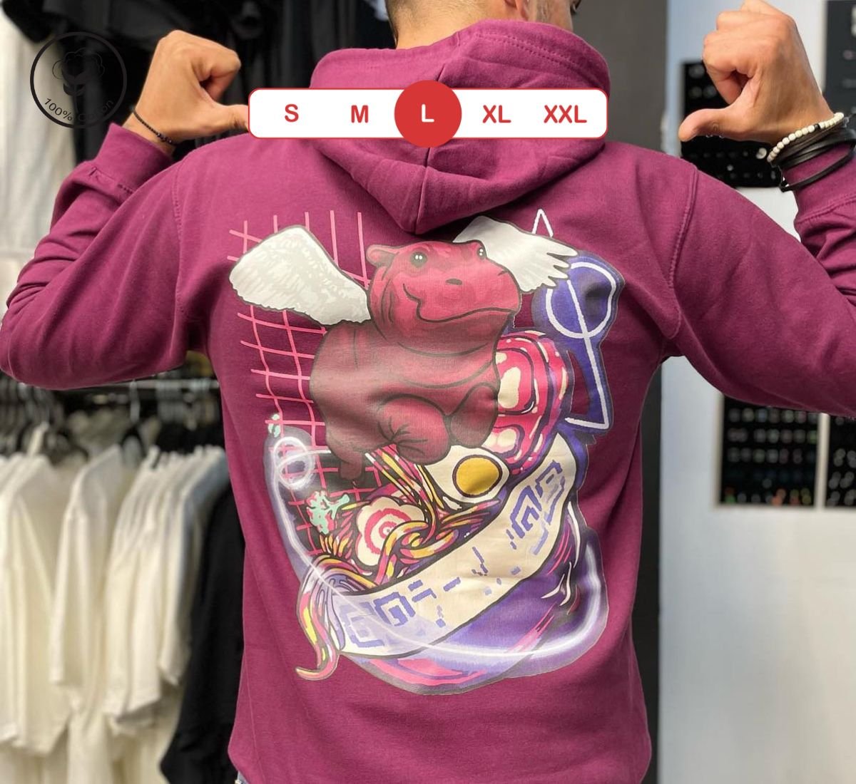 Hippo's Haven - Wings of Glee | Φούτερ L