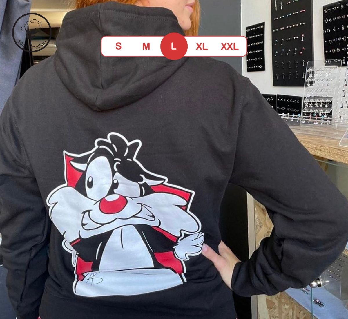 Kitten Cuddles - Sylvester Jr. Hootenanny | Φούτερ L