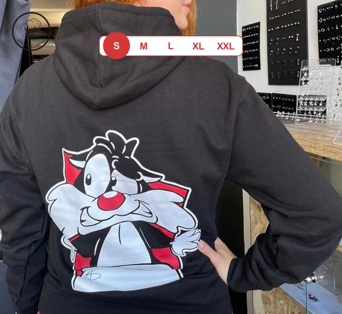 Kitten Cuddles - Sylvester Jr. Hootenanny | Φούτερ S