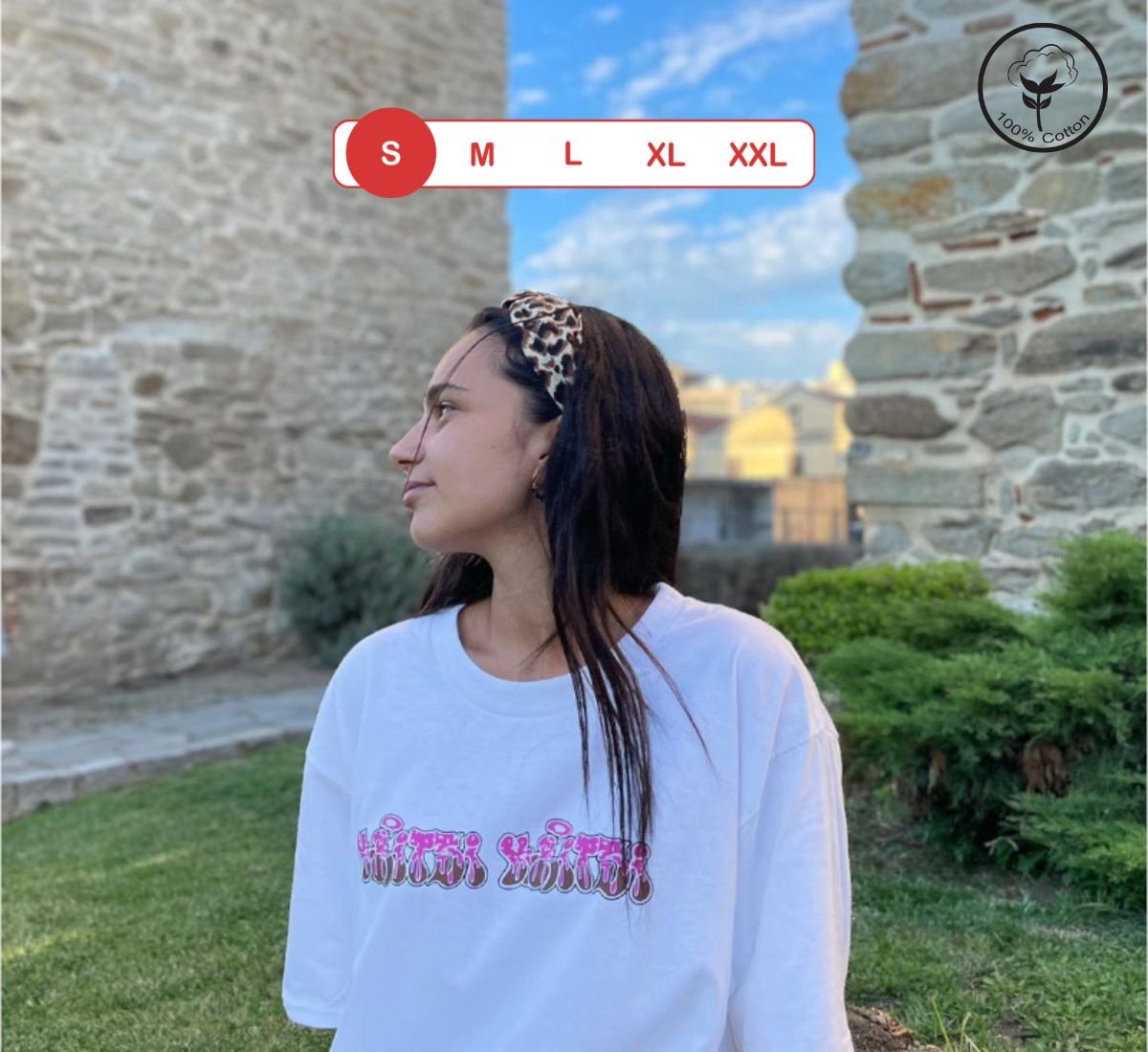 Step into the World of Kritsi-Kritsi Fashion | T-shirt Άσπρο, S