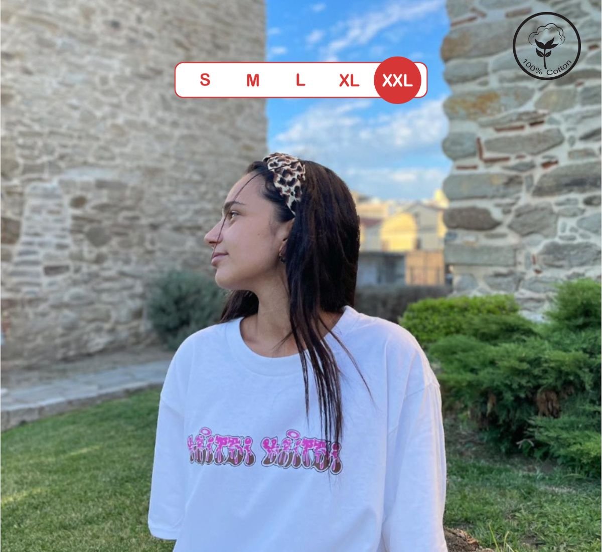 Step into the World of Kritsi-Kritsi Fashion | T-shirt Άσπρο, 2XL