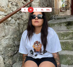 Muscular Devil Taz | T-shirt Άσπρο, M