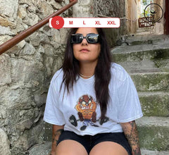 Muscular Devil Taz | T-shirt Άσπρο, S