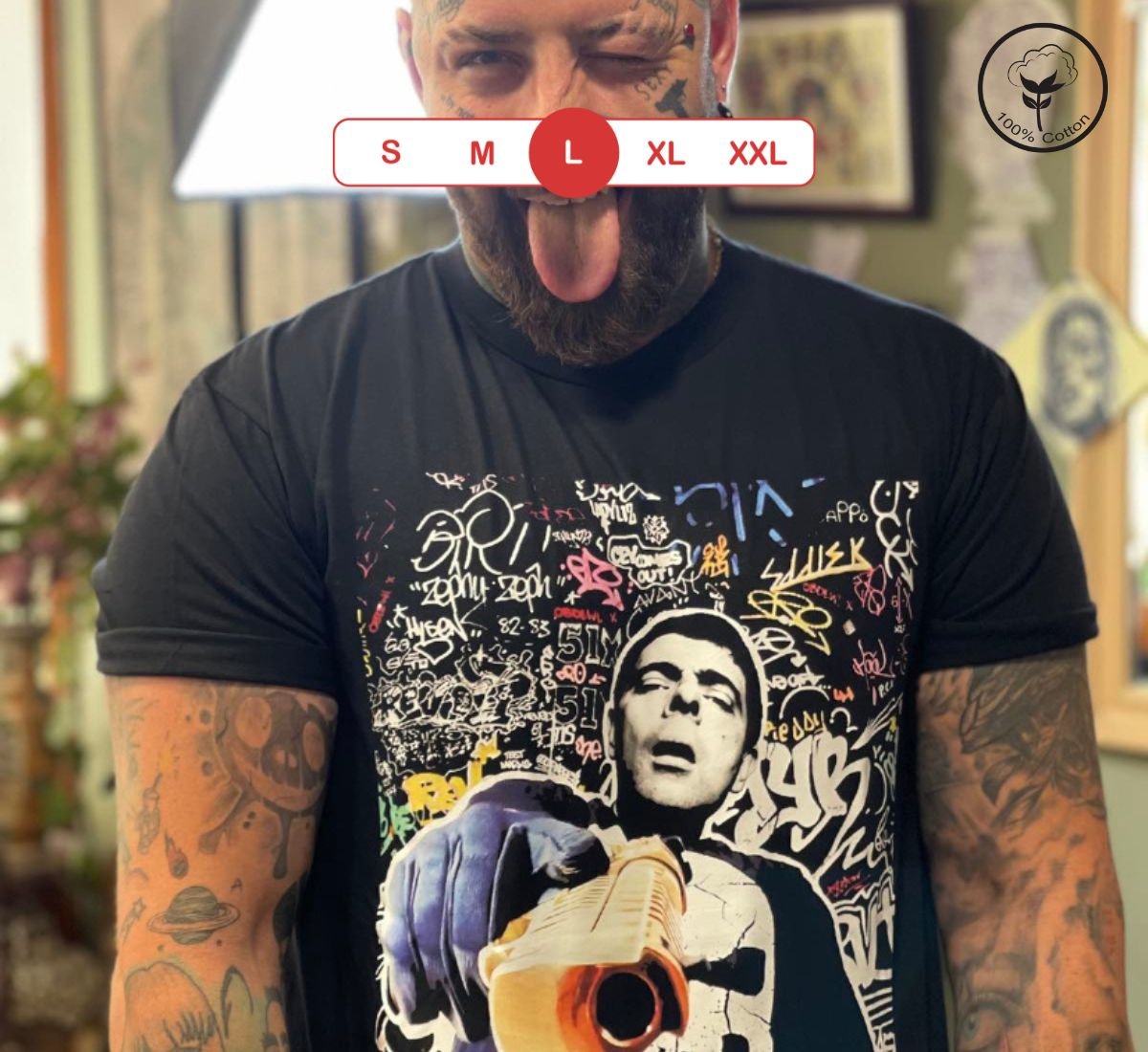 Mr. Bean The Punisher | T-shirt L