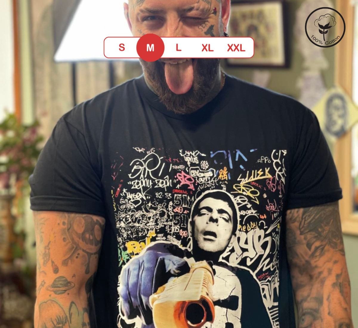 Mr. Bean The Punisher | T-shirt M