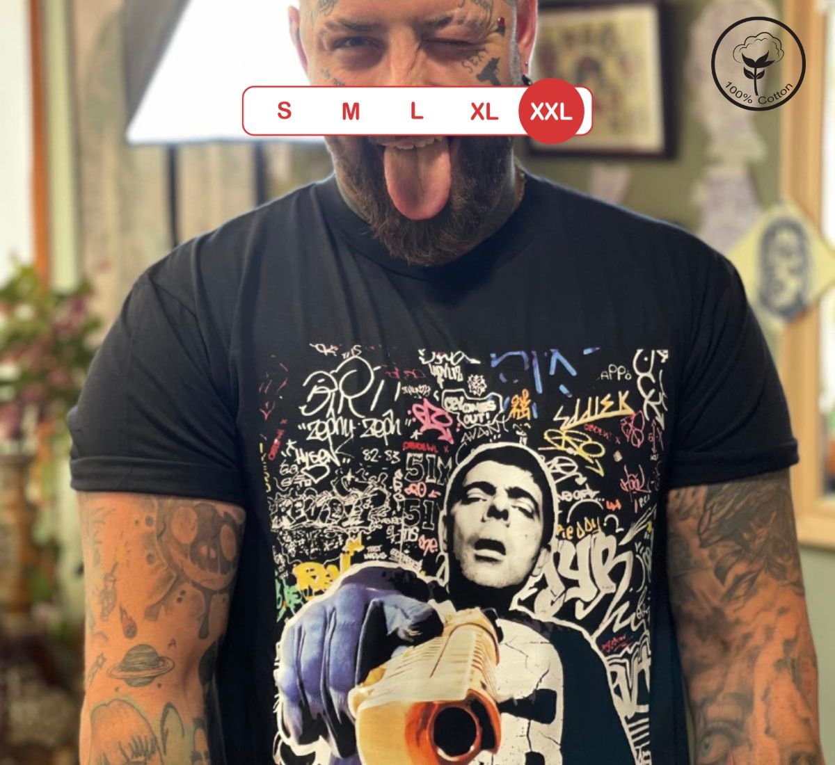 Mr. Bean The Punisher | T-shirt 2XL