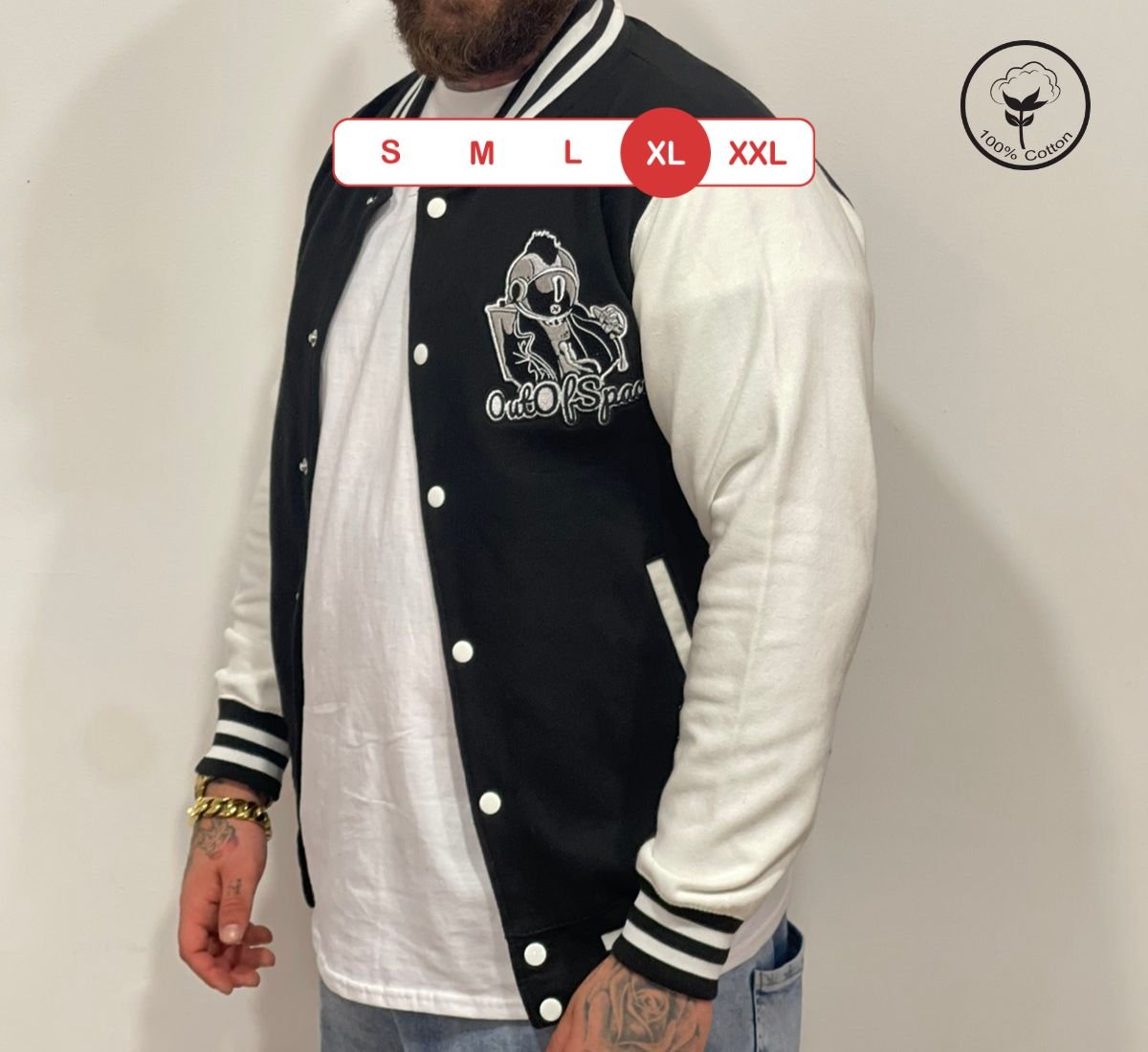 Out Of Space - Punk Astronaut | Ζακέτα Μαύρο, XL