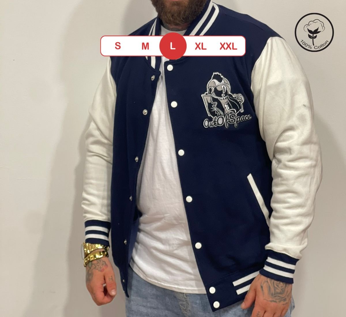 Out Of Space - Punk Astronaut | Ζακέτα Μπλέ, L