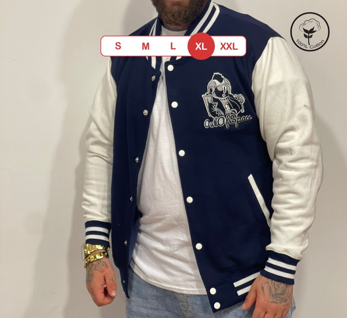Out Of Space - Punk Astronaut | Ζακέτα Μπλέ, XL