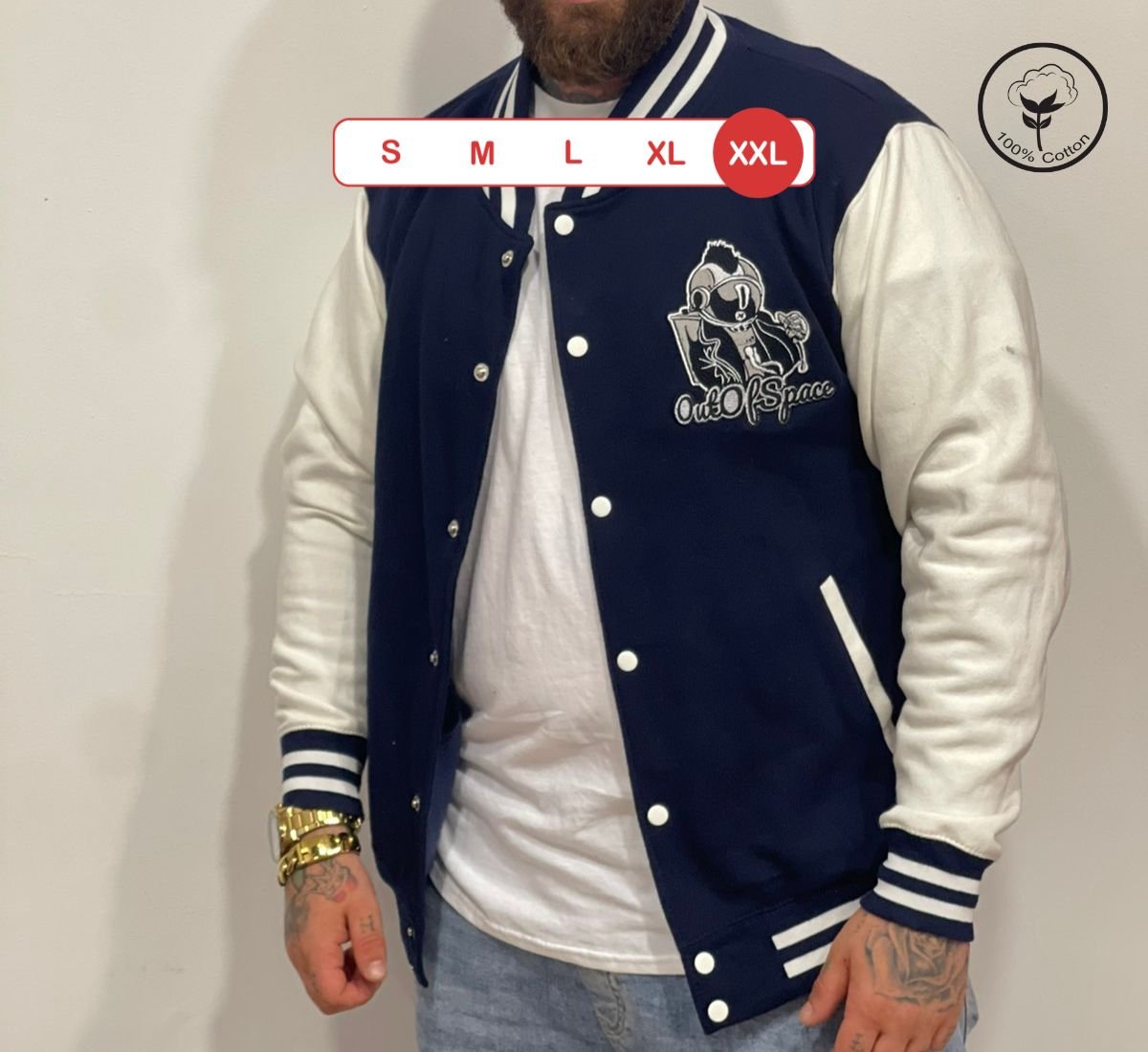 Out Of Space - Punk Astronaut | Ζακέτα Μπλέ, 2XL