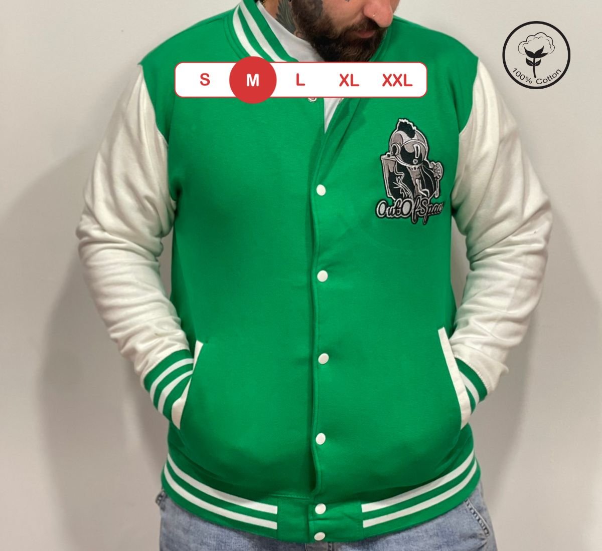 Out Of Space - Punk Astronaut | Ζακέτα Πράσινο, M