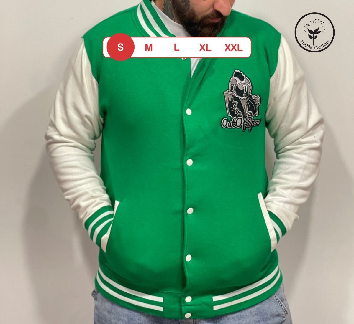 Out Of Space - Punk Astronaut | Ζακέτα Πράσινο, S