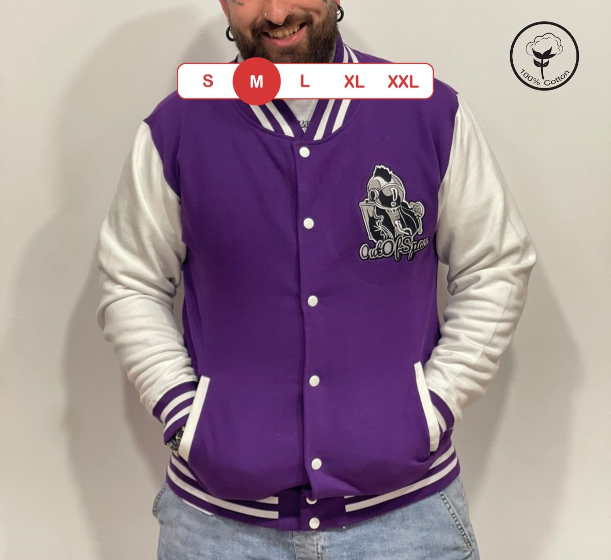 Out Of Space - Punk Astronaut | Ζακέτα Μώβ, M