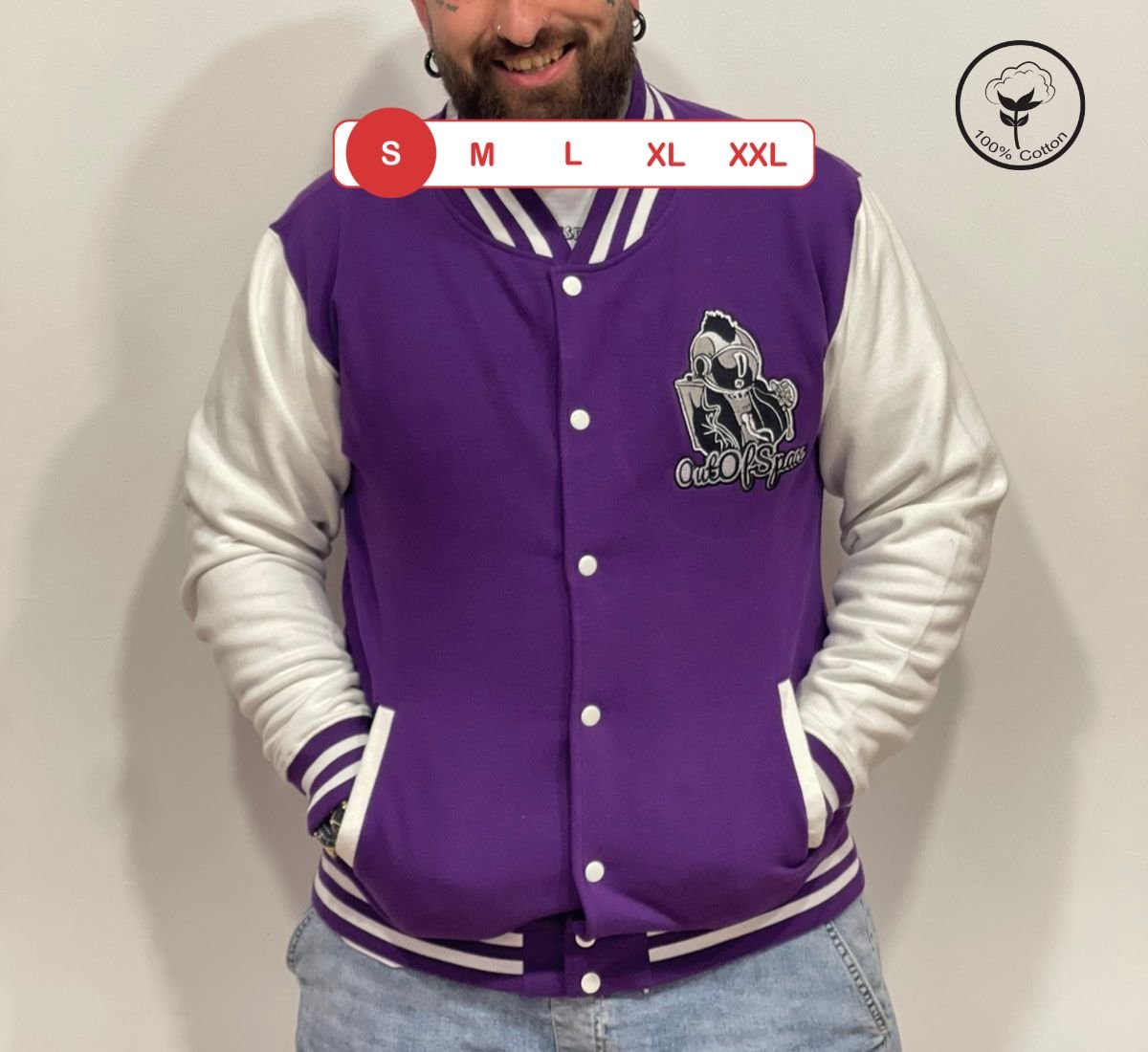 Out Of Space - Punk Astronaut | Ζακέτα Μώβ, S