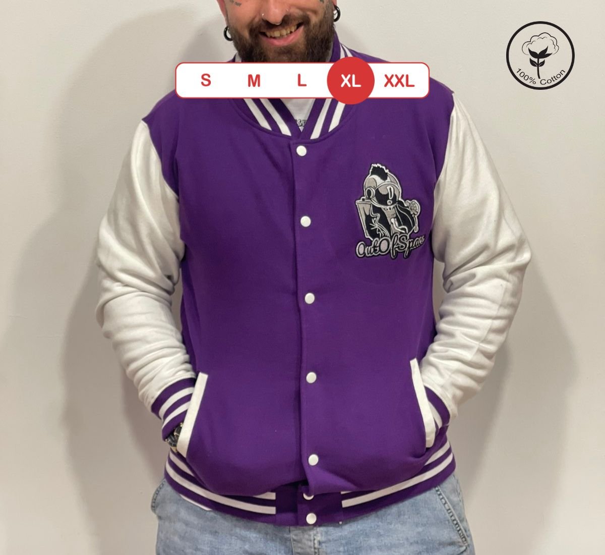 Out Of Space - Punk Astronaut | Ζακέτα Μώβ, XL