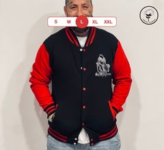 Out Of Space - Punk Astronaut | Ζακέτα Μαύρο-Κόκκινο, L