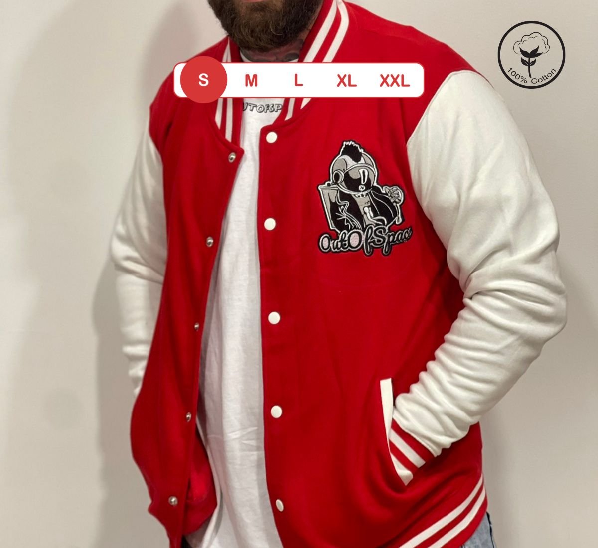 Out Of Space - Punk Astronaut | Ζακέτα Κόκκινο, S