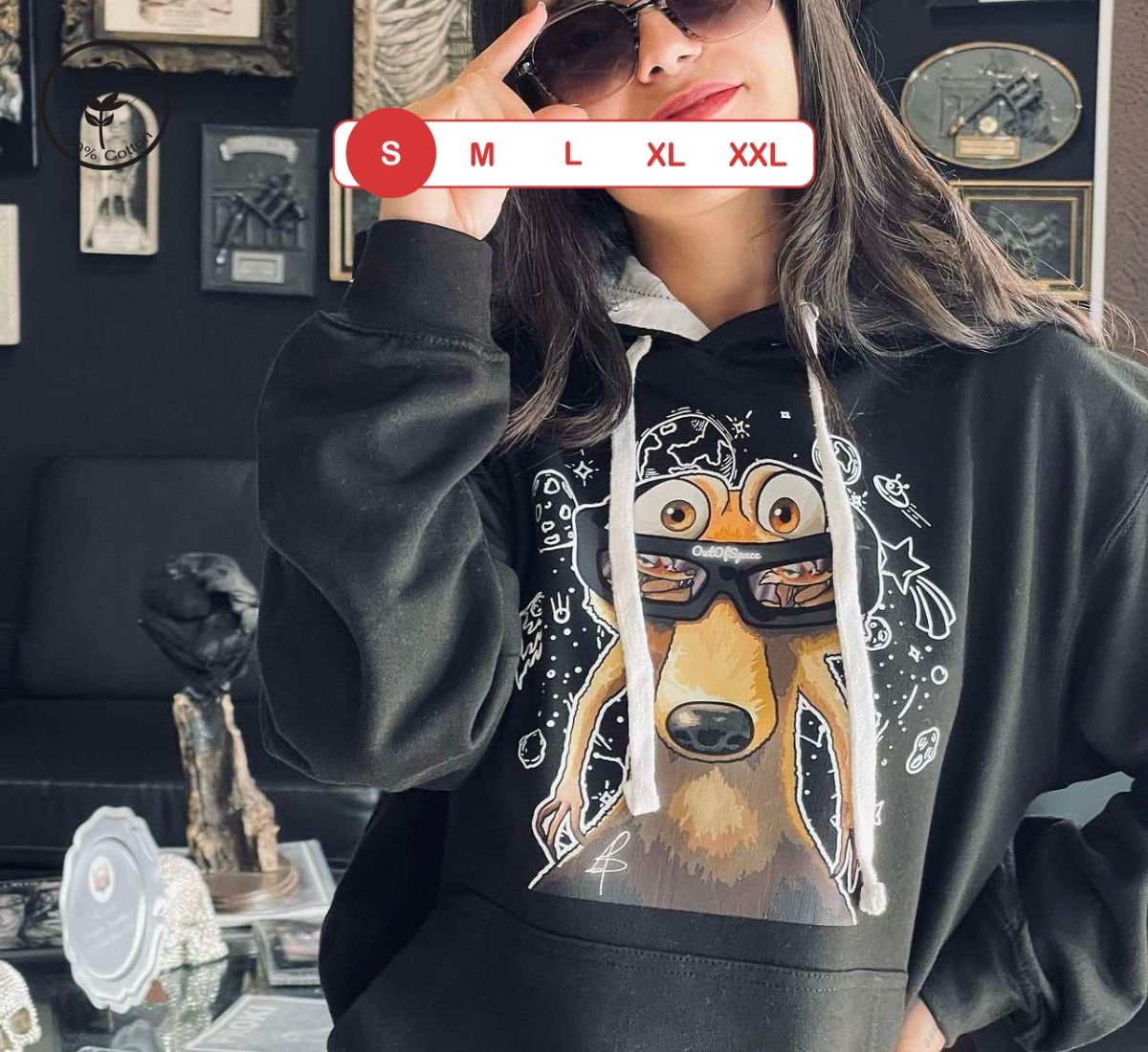 Scrat's Stargazing | Φούτερ Μαύρο, S