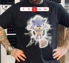Sonic Speedster - Join the Blue Blur Crew | T-shirt Μαύρο, L