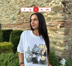 Tom The Gangster | T-shirt Άσπρο, L