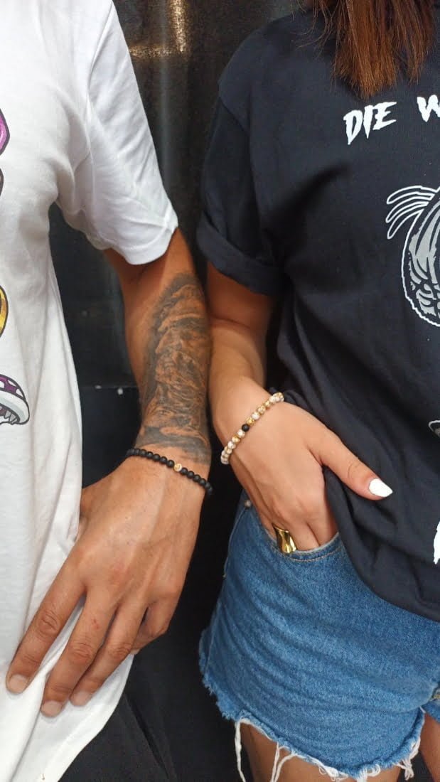 white-black-bracelet-front