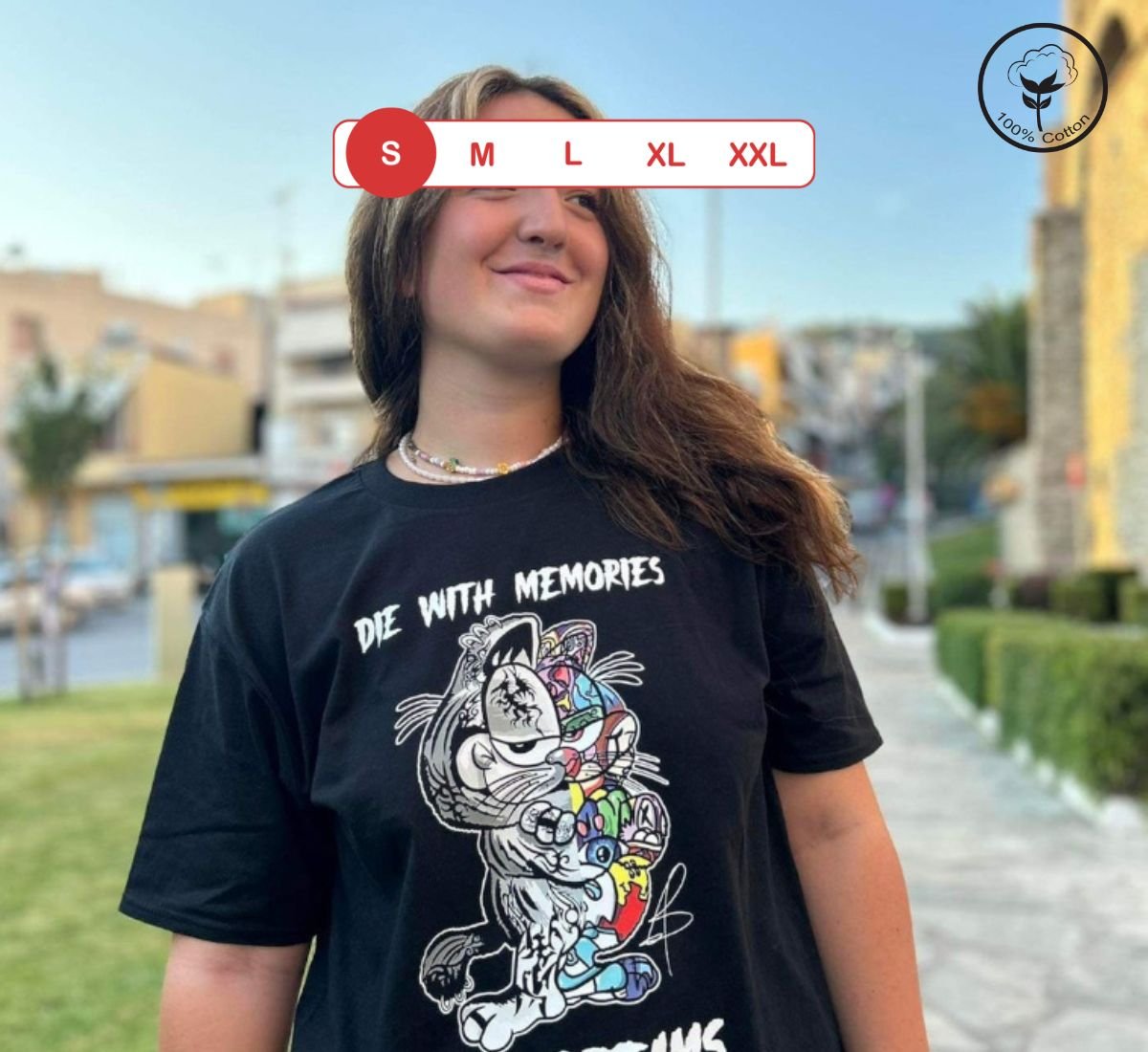 Garfield And The Lost Memories | T-shirt Μαύρο, S