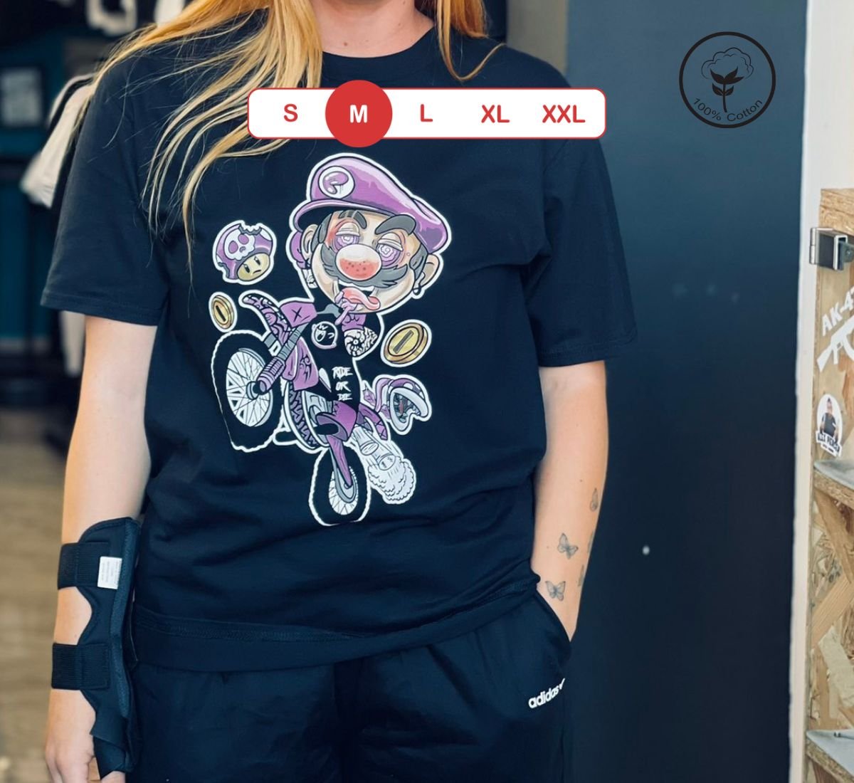 Race to Fun with Mario - Ride Or Die | T-shirt M