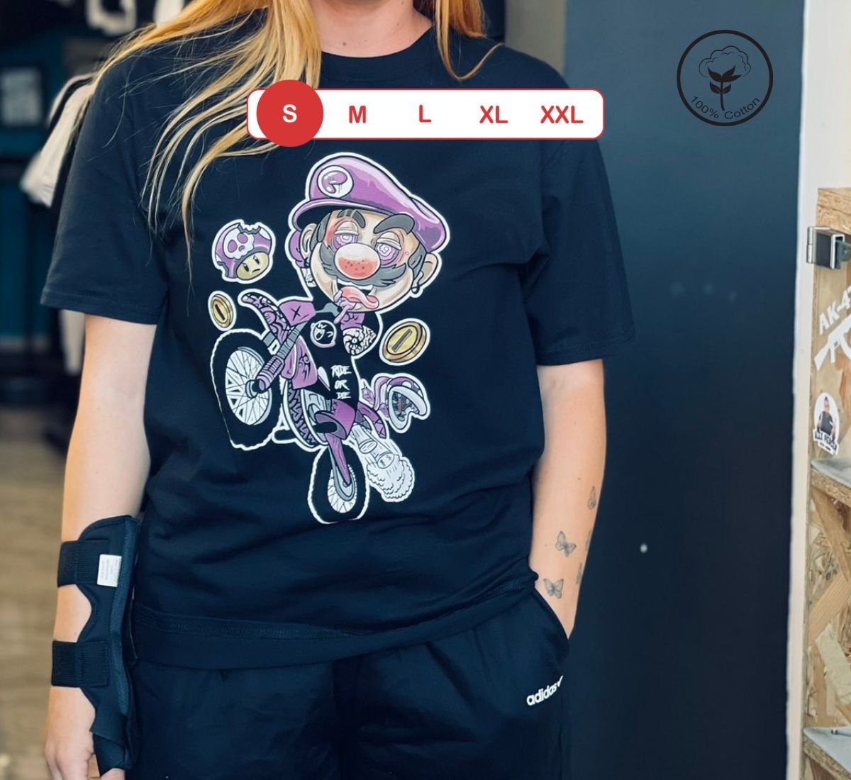 Race to Fun with Mario - Ride Or Die | T-shirt S