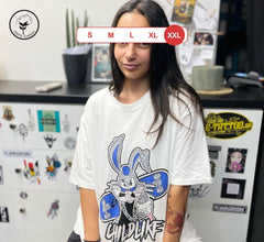 Roll with Bugs Bunny - The Ultimate Fight Tee Experience | T-shirt Άσπρο, 2XL