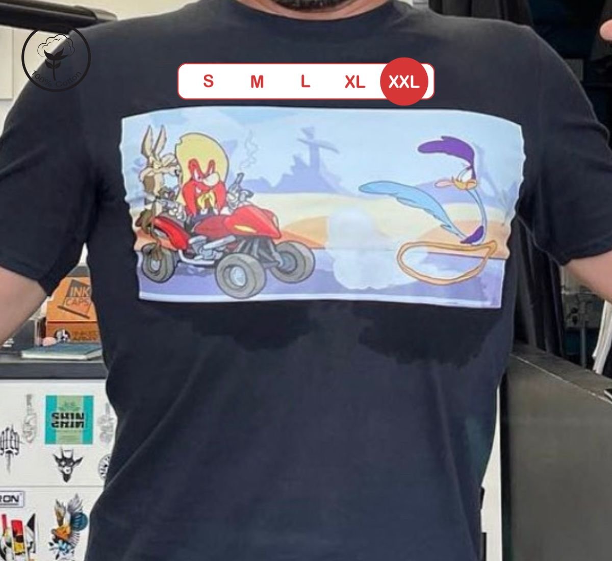 Run for Fun Road Runner's - Haunted Hustle With Coyote &  Sam | T-shirt 2XL